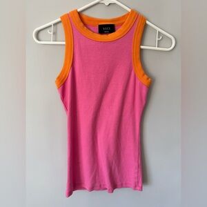 NWOT ribbed racerback tank, S